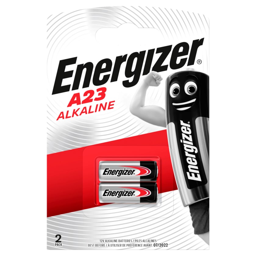Energizer Spezialbatterien Alkaline Mangan A23 2 Stück
